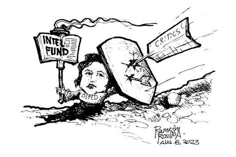 sara duterte editorial cartoon|EDITORIAL — Again with the DepEd confidential funds.